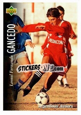 Sticker Leonel Fernando Gancedo - Futbol Argentino Apertura 1995 n. 102 - Upper Deck