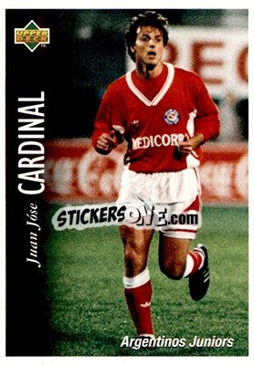 Sticker Juan Jose Cardinal - Futbol Argentino Apertura 1995 n. 104 - Upper Deck