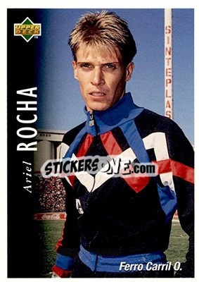 Sticker Ariel Rocha - Futbol Argentino Apertura 1995 n. 117 - Upper Deck