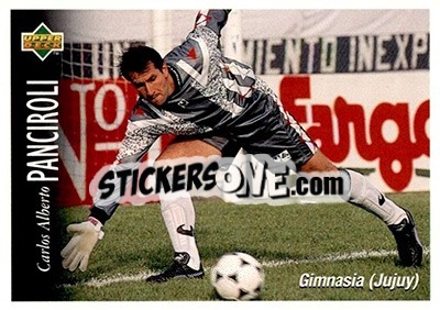 Sticker Carlos Alberto Panciroli - Futbol Argentino Apertura 1995 n. 122 - Upper Deck