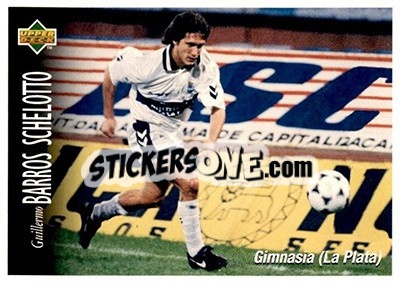 Sticker Guillermo Barros Schelotto - Futbol Argentino Apertura 1995 n. 130 - Upper Deck