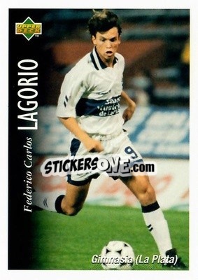 Sticker Federico Carlos Lagorio - Futbol Argentino Apertura 1995 n. 131 - Upper Deck
