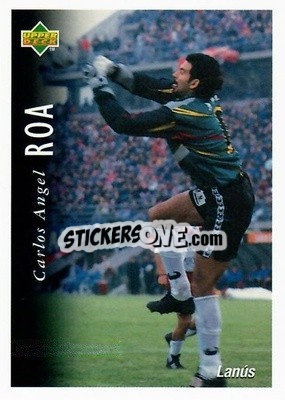 Cromo Carlos Angel Roa - Futbol Argentino Apertura 1995 n. 137 - Upper Deck