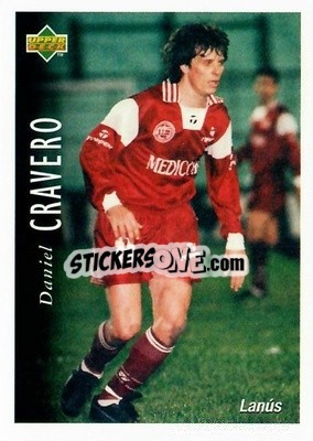 Sticker Daniel Cravero - Futbol Argentino Apertura 1995 n. 139 - Upper Deck