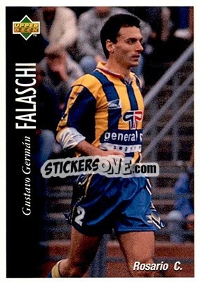 Sticker Gustavo German Falschi - Futbol Argentino Apertura 1995 n. 152 - Upper Deck