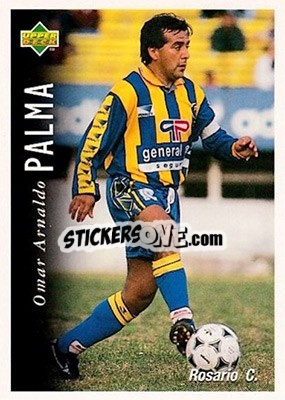 Sticker Omar Arnaldo Palma - Futbol Argentino Apertura 1995 n. 153 - Upper Deck