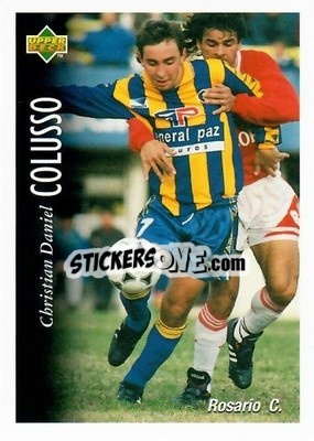 Sticker Christian Daniel Colusso - Futbol Argentino Apertura 1995 n. 154 - Upper Deck