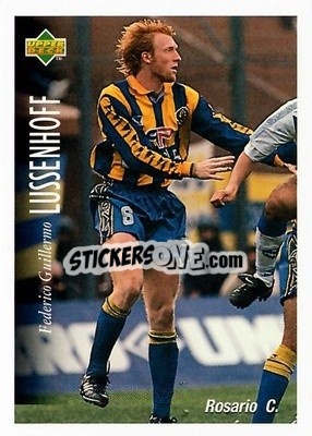 Sticker Federico Guillermo Lussenhoff - Futbol Argentino Apertura 1995 n. 155 - Upper Deck