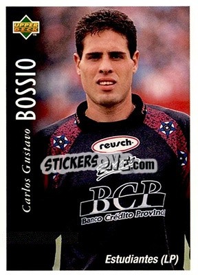 Sticker Carlos Gustavo Bossio - Futbol Argentino Apertura 1995 n. 159 - Upper Deck