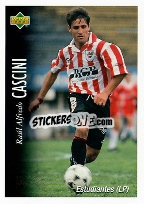 Sticker Raul Alfredo Cascini - Futbol Argentino Apertura 1995 n. 161 - Upper Deck