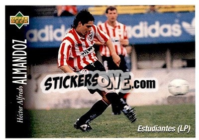 Sticker Hector Alfredo Almandoz - Futbol Argentino Apertura 1995 n. 163 - Upper Deck