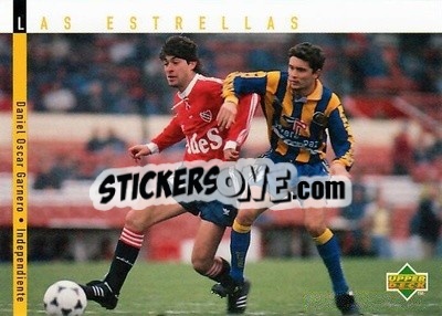 Sticker Daniel Oscar Garnero - Futbol Argentino Apertura 1995 n. 167 - Upper Deck