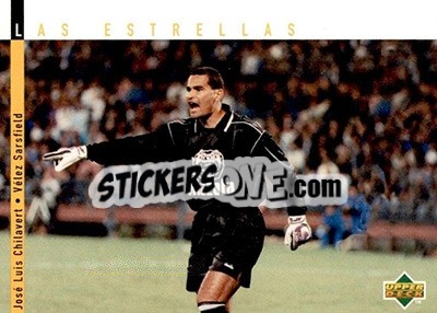 Sticker Jose Luis Chilavert - Futbol Argentino Apertura 1995 n. 175 - Upper Deck