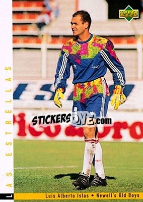 Sticker Luis Alberto Islas - Futbol Argentino Apertura 1995 n. 177 - Upper Deck