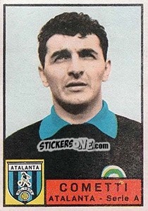 Sticker Zaccaria Cometti - Calciatori 1963-1964 - Panini