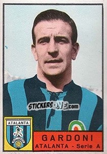 Sticker Pietro Gardoni - Calciatori 1963-1964 n. 7 - Panini