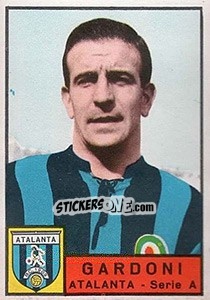 Figurina Pietro Gardoni - Calciatori 1963-1964 - Panini