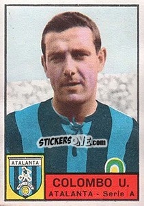 Sticker Umberto Colombo - Calciatori 1963-1964 - Panini