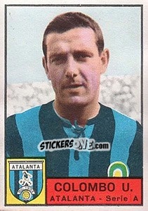 Sticker Umberto Colombo - Calciatori 1963-1964 n. 8 - Panini