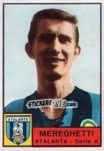 Sticker Mario Mereghetti - Calciatori 1963-1964 n. 10 - Panini