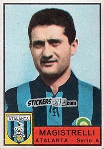Figurina Luciano Magistrelli - Calciatori 1963-1964 - Panini