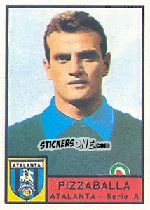 Sticker Luigi Pizzaballa - Calciatori 1963-1964 n. 15 - Panini