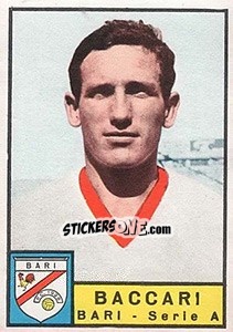 Sticker Alcide Baccari - Calciatori 1963-1964 n. 19 - Panini