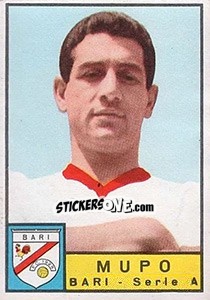 Sticker Carlo Mupo - Calciatori 1963-1964 - Panini