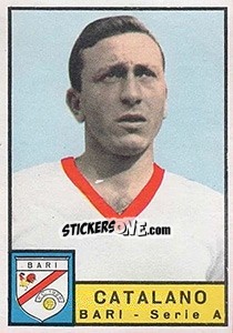 Sticker Biagio Catalano - Calciatori 1963-1964 - Panini