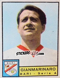 Sticker Antonio Gianmarinaro - Calciatori 1963-1964 - Panini