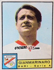 Sticker Antonio Gianmarinaro - Calciatori 1963-1964 n. 26 - Panini