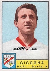 Cromo Bruno Cicogna - Calciatori 1963-1964 - Panini