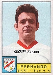 Figurina Puglia Jose Fernando - Calciatori 1963-1964 n. 30 - Panini