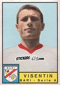 Cromo Bruno Visentin - Calciatori 1963-1964 n. 31 - Panini