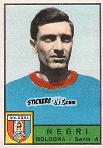 Sticker William Negri - Calciatori 1963-1964 - Panini