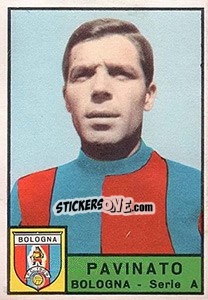 Sticker Mirko Pavinato - Calciatori 1963-1964 n. 37 - Panini