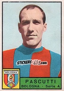 Sticker Ezio Pascutti - Calciatori 1963-1964 - Panini