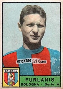 Cromo Carlo Furlanis - Calciatori 1963-1964 n. 47 - Panini