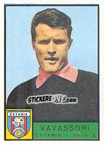 Cromo Giuseppe Vavassori - Calciatori 1963-1964 - Panini