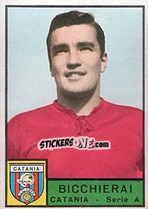 Cromo Remo Bicchierai - Calciatori 1963-1964 - Panini