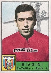 Cromo Alvaro Biagini - Calciatori 1963-1964 - Panini