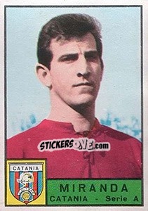 Sticker Armando Miranda - Calciatori 1963-1964 n. 62 - Panini