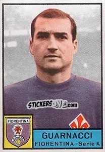 Sticker Egidio Guarnacci - Calciatori 1963-1964 - Panini