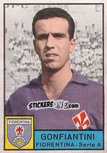 Sticker Piero Gonfiantini - Calciatori 1963-1964 - Panini
