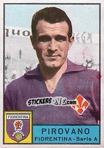 Sticker Battista Pirovano - Calciatori 1963-1964 n. 72 - Panini