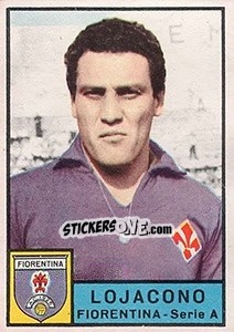 Sticker Francisco Ramon Lojacono - Calciatori 1963-1964 n. 73 - Panini