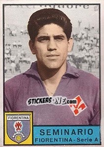 Figurina Juan R. Seminario - Calciatori 1963-1964 - Panini