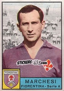 Cromo Rino Marchesi - Calciatori 1963-1964 - Panini