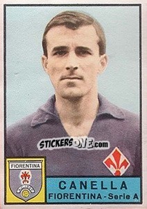 Cromo Francesco Canella - Calciatori 1963-1964 - Panini