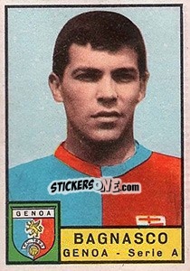 Sticker Giancarlo Bagnosco - Calciatori 1963-1964 n. 83 - Panini